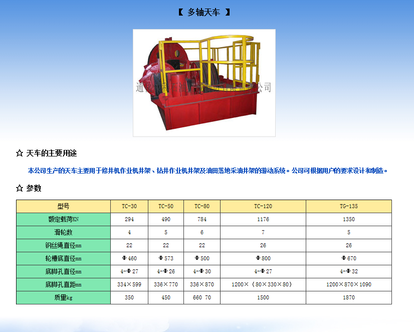 ?多軸天車